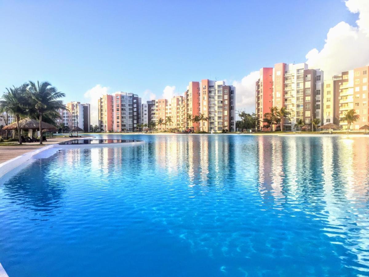 Escape Al Caribe Con Una Vista Impresionante En Pilarita'S Dream Lagoons Cancún Exterior foto