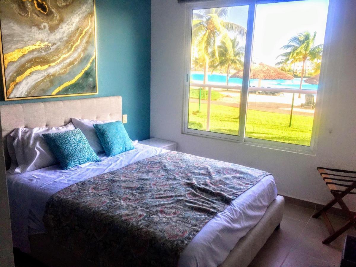 Escape Al Caribe Con Una Vista Impresionante En Pilarita'S Dream Lagoons Cancún Exterior foto