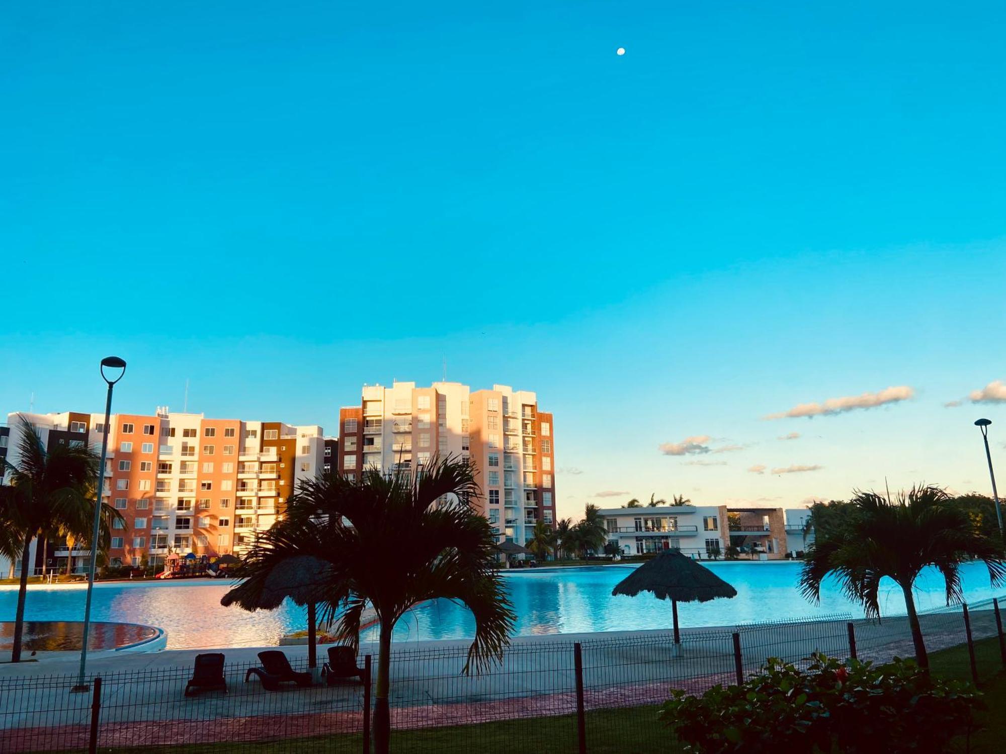 Escape Al Caribe Con Una Vista Impresionante En Pilarita'S Dream Lagoons Cancún Exterior foto